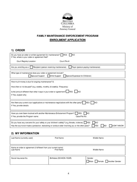 fmep login|Family Maintenance Enforcement Program: How to Enrol .
